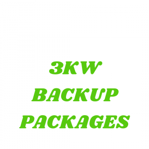 3KW Backup Packages